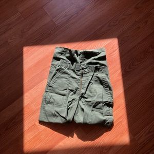 Brandy Melville utility pants army green